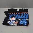 Chill The 4th Out Nurse 4th Of July ICU Nursing Pharmacist T-Shirt (2XL, Black)