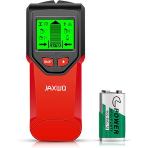 Stud Finder Wall Scanner - 5 in 1 Stud Finder Tool w/Intelligent Microprocessor Chip and HD LCD Display, Stud Detector Beam Finders for the Center and Edge of Wood AC Wire Metal Studs Joist Pipe