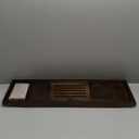 Wooden Bathtub Tray for Luxury Bathroom, Expandable Premium Teak Bath Tray, Adjustable Bath Accessories for Tub, as Unique Housewarming, Holiday, Birthday Gifts