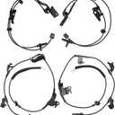 MOTOKU Front Rear ABS Wheel Speed Sensors Set for Toyota RAV4 4WD 2006-2012
