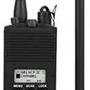VBESTLIFE Walkie Talkie Model, Plastic Dummy 2 Way Radio Case Prop