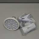 Jaundice Light Therapy Newborn, Bilirubin Light Lamp for Jaundice Baby, Neonatal Baby Jaundice Treat Blue Ray Light, Portable Infant Bilirubin Light with 18 Led Light, Biliblanket Light with Eye Mask (White)