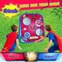 Spider Bean Bag Toss Game, 3-in-1 Cornhole Board Outdoor Toys for Kids, Family Party Activity Toddler Yard Backyard Beach Lawn Party Camping Game Toys for 3 4 5 6 7 8 Year Old Boys Girls Birthday Gift