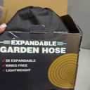 75 ft Expandable Garden Hose - Ultra Flexible,Durable Collapsible Latex Core & Solid Brass Fitting, No Kink-Free Expanding Garden Pipes Hose - RV, Gardening Marine and Camper Water Garden Hoses