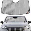 Pigenius Windshield Sun Shade for Mercedes-Benz EQE SUV 2023-2026 Front Window Sunshade - AstraGuard