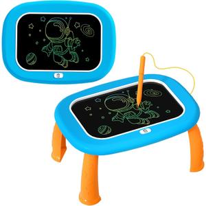 LCD Writing Tablet for Kids 1 2 3 4 5 Year Old - Toddler Educational Color Doodle Board, Drawing Tablet & Drawing Pad Toy, Birthday & Christmas Gift Toy for 2-3 Year Old Boys and Girls (Blue)