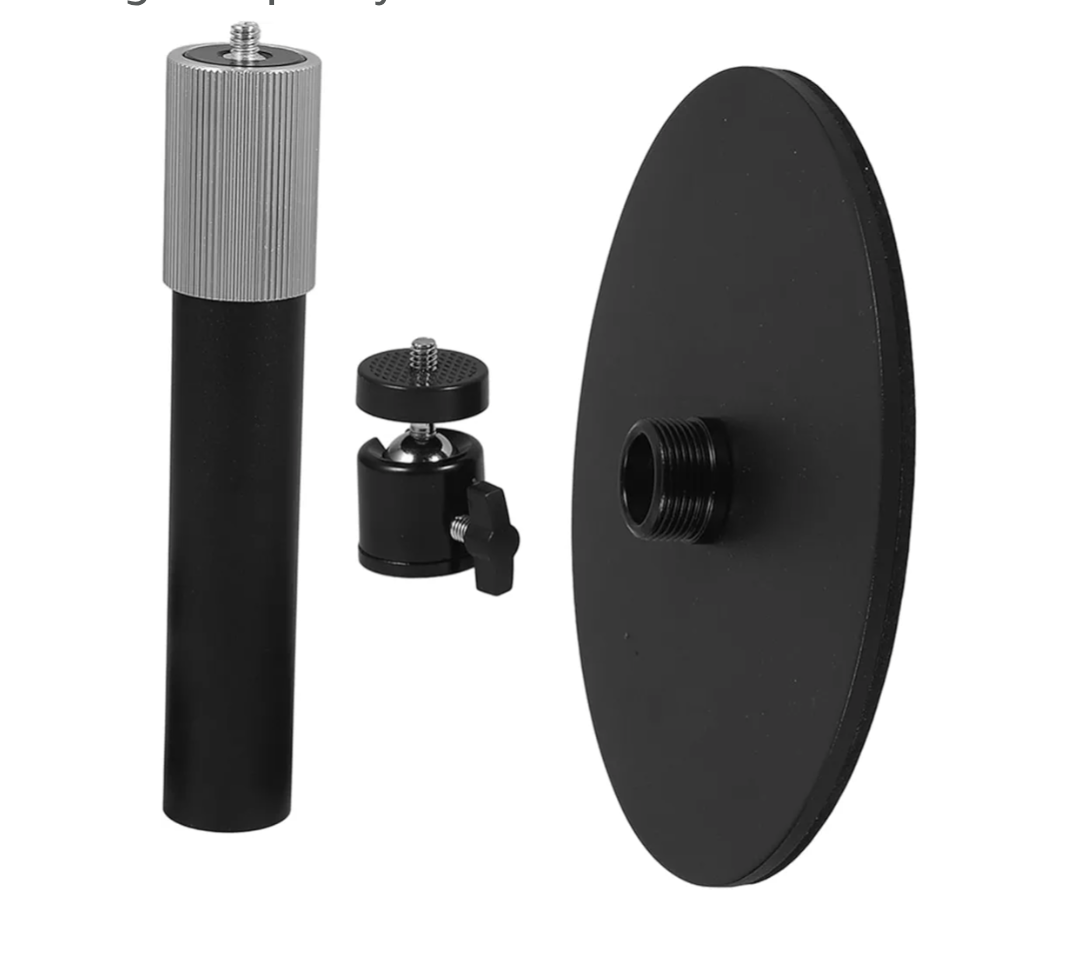 Yardwe Adjustable Projector Stand Tripod Multifunctional Support for Projector Setup Stable Base Design for Home Streaming Weight Capacity