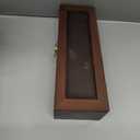 3 Large Brown Wood Cases