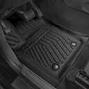 Floor Mats for Jeep Grand Cherokee 2011-2021 & 2022 (Not for WL), All Weather Floor Mats Trunk Cargo Liner with Backrest Protectors and Door Sill Guards Accessories, Full Coverage Set
