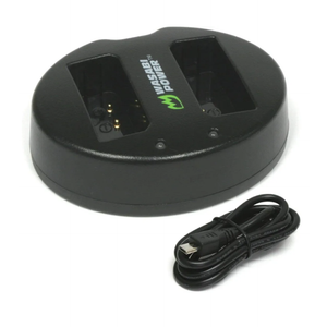 Wasabi Power Dual USB Battery Charger for Canon LP-E10, LC-E10