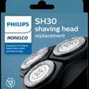 Philips Norelco SH30/52 Shaving Heads, Compatible with Philips Shavers Series 1000, 3000 and 5000, Powerful Performance, Self-Sharpening, 3 Pieces, Model SH30/52