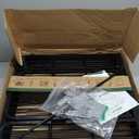 FXW Rollick Unleashed Dog Playpen for Indoor, Yard, RV Camping, 24 inch 8 Panels for Small and Puppy Dogs, BlackPatented