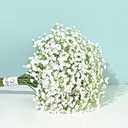 Yastouay Babys Breath Artificial Flowers, 6Pcs Fake White Babys Breath Flowers Artificial Bulk, Real Touch Faux Babies Breath Gypsophila Bouquet for Wedding Floral Arrangement Party Decor