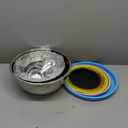 Mixing Bowls with Lid Set, 25PCS Kitchen Utensils Metal Bowl Stainless Steel Nesting Bowls, Measuring Cups and Spoons, Egg Whisk for Baking Prepping Cooking Serving Supplies