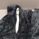 Krifey Wearable Blanket Hoodie, Oversized Sherpa Fleece Sweatshirt with Giant Pocket, Birthday Gifts for Women, Mom, Sister, Dark Gray