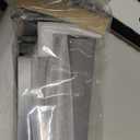 LazBlinds No Drill Blackout Roller Shades, 46" W x 48" H, Grey