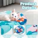 Pet Cooling Mat for Dogs Cats, Thickened Durable Cooling Pad Washable for Small Pets, Indoor & Outdoor Summer Use