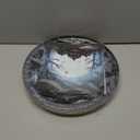 Gatherfun Halloween Party Supplies Anger Black Pumpkin Disposable 10 inch Big Paper Plates and Paper Napkins for Spooky Halloween Party Decorations Serve 16