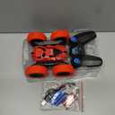 RC Stunt Car for Kids Ages 612, 360 Rotating Remote Control Car with LED Lights, 4WD Electric Toy Vehicle, USB Rechargeable, Perfect Birthday, Holiday for Boys & Girls (Red)