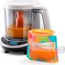 Baby Brezza One Step Baby Food Maker Deluxe - Steam + Blend Organic Food