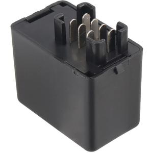 AUTOKAY 12V 7 Pin LED Flasher Relay Turn Signal Light Flash FE249JR Fits for Suzuki GSXR SV DL VZ Lamp Turn Signal Light Bulbs Hyper Blink Flash Controller