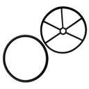 271148 Diverter Gasket and 271151 Cover O-Ring Compatible with Pentair PacFab 2-Inch Side and Top Mount Pool/Spa Multiport Valve