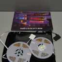 Led Lights for Bedroom 200 FT (2 Rolls 100 FT), with Remote and Application Control RGB Color Changing LED Strip Lights, Music Synchronization, Used for Room, Family, Party Decoration