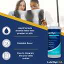 Lubrisyn HA Plus Human Liquid Hyaluronic Acid & MSM Joint Supplement, Oral HA for People, Supports Healthy Knees, Hips & Joint Function for Men & Women, Original Flavor, 30-Day Supply, 11.5 oz