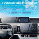 Karltys 2PCS Screen Protector for 2025 2026 Ford Expedition Platinum (Active/Tremor/Platinum/King Ranch/Max) 13.2" Main Touchscreen & 24" Dash Tempered Glass Screen Cover Anti Fingerprints Ford Expedition Accessories