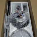 Fanbulous 52 Inch Ceiling Fan with Light and Remote, Brown Modern Ceiling Fans, Farmhouse Industrial LED Ceiling Fan Lighting Fixture for Bedroom, Kitchen, Indoor, Living Room