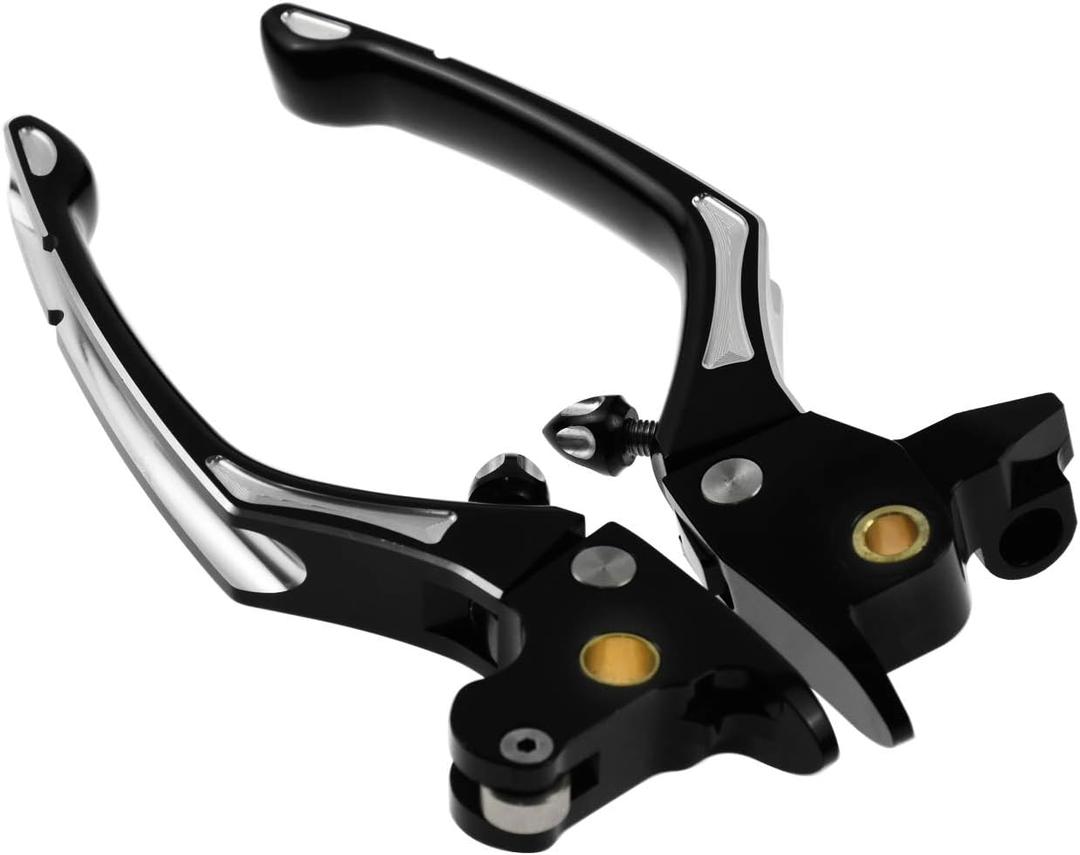 HDBUBALUS Brake Lever Clutch Fit for Harley Touring Road King Electra Glide Street Glide 2014-2016