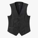 Mens Suit Vest 1920s Mens Vest Slim Fit Formal Business Gangster Waistcoat XL