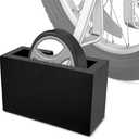 Bike Training Wheel Trainer,Indoor Kid Bike Riding Training Wheels Stabilizers,Pedal Cycle Block Holder with 2 Anti-Slip Pads,Home Trainer for Kids Bicycle with Training Wheels,Safe & Stable - Wooden