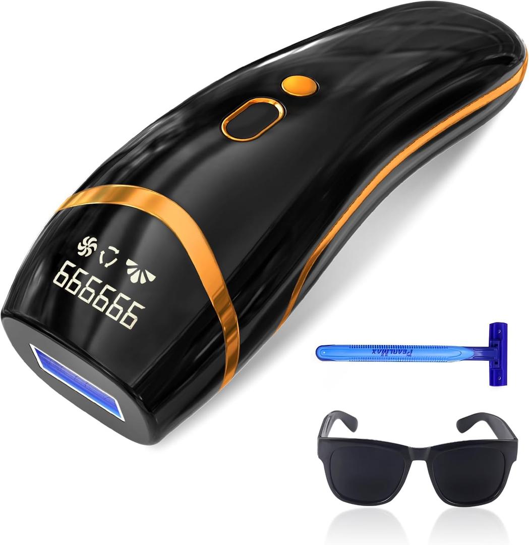 Laser Hair Removal, IPL Hair Removal for Women and Men, Hair Removal Device 999999 Flashes at-Home for Facial Legs Arms Whole Body Treatment-1