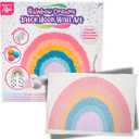 Innovative Designs Create N' Style DIY Rainbow Latch Hook Kit, Girls Arts & Crafts Set, Fun Craft Activity Kit for Kids Age 6+