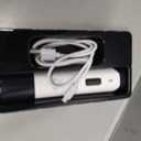 Casfuy Dog Nail Grinder Upgraded - Professional 2-Speed Electric Rechargeable Pet Nail Trimmer Painless Paws Grooming & Smoothing for Small Medium Large Dogs & Cats (White)