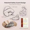 Momcozy Original Nursing Pillow for Breastfeeding - Innovative Safety Guard, Plus Size