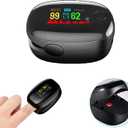 Finger Grip Tool with Digital Readout Screen, Portable Electronic Reader Accessory for Data Display (Black, LED)