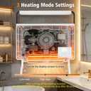 1800W Smart Wall Heater, Electric Bathroom Heaters | Towel Warmer