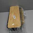 2 Pack Large Cable Management Box  Wooden Style Cord Organizer Box and Cover for TV Wires, Computer, Router, USB Hub and Under Desk Power Strip  Safe ABS Material and Baby-Pets Proof Lock (Black)