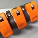 30FT High Window Cleaning Kit, 5-24 FT Telescoping Extension Pole with Dual Action Flip-Lock & Screw Fixing Design, 2-in-1 Window Squeegee, Professional Long Handle Washing Tool for High Windows