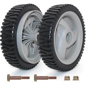 194231X460 Front Wheels For 583719501 917370441 917370432 194231X427 532403111 917370601 917370431 401274X460 Compatible with Craftsman HU 8" X1-3/4 Self Propelled Wheel Lawn Mower