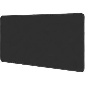 Large Tabletop Game Playmat,Poker MatWater and Stain Resistant Non-Slip Desk Mat,Mahjong Mat,Card and Roleplaying Games MAT Thick Stitched Edge Cushioned Rubber Mat(120 * 60cm*2mm) Black, 120*60*0.2cm
