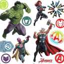RoomMates Marvel Classic Avengers Peel and Stick Wall Decals, RMK4289SCS