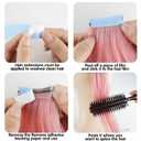 Silicone Hair Extension Holder,Durable Braiding Hair Rack Wall Mounted Wig Holder Wig Storage for Multiple Wigs for Styling,Washing,Drying,Clip-in,Wig Stand Organizer for Barber Shop,Home (Pink)