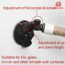 Suction Cup Rope Bird Perch - Bendable Parrot Standing Toy for Climbing & Grinding, Engagement Toys for Window, Bath, Car, Travel, Birdcage Accessories for Small & Medium Bird