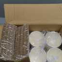 [100 Pack] 12 oz Paper Coffee Cups, Disposable Paper Coffee Cup with Lids, Sleeves, and Stirrers, Hot/Cold Beverage Drinking Cup for Water, Juice or Tea, Suitable for Home, Shops and Cafes