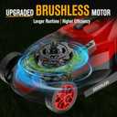 14" Cordless Lawn Mower Compatible with Milwaukee M18 Battery
2-in-1 Mulching & Rear Bagging Design, Brushless Motor w/ 5-Position Height Adjustment for Small Yards (Battery not Included)