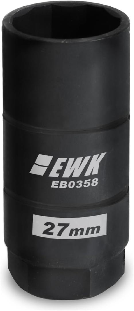 EWK 1 1/16" (27mm) Oil Pressure Switch Socket, 3/8" Drive Oil Pressure Sending Unit Socket