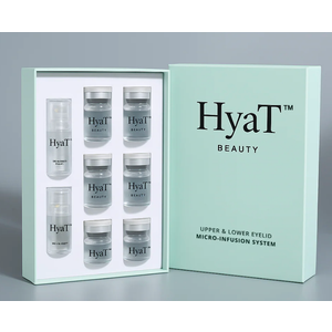 Hyat Eyelid Lift Serum - Upper & Lower Eyelid Micro In-fusion System with Retinol & Hyaluronic Acid for Firmer, Smoother Looking Eyes (Medium) Exp: 11-24-28